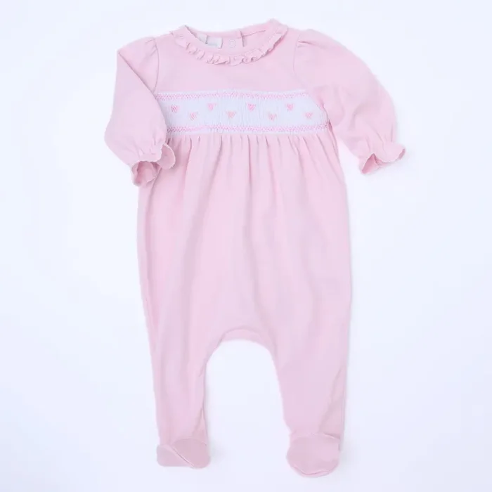 Valentine’s Classics Smocked Footie