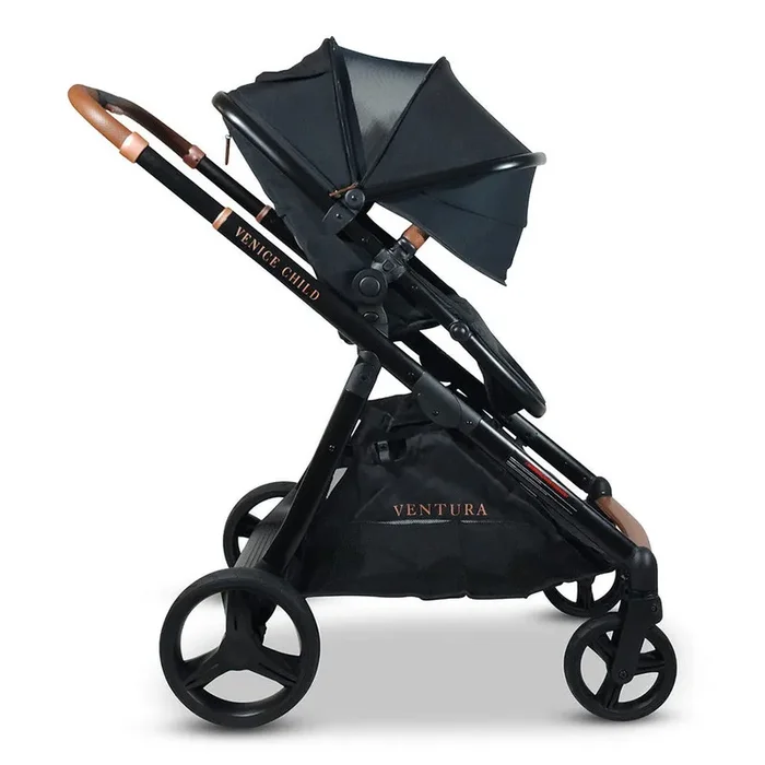 Venice Child Ventura Single to Double Sit-And-Stand Tandem Stroller