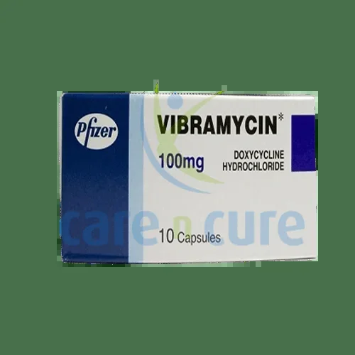 Vibramycin 100 mg Cap 10 Pieces (Original Prescription Is Mandatory Upon Delivery)