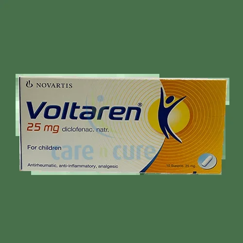 Voltaren 25mg Supp 10 Pieces