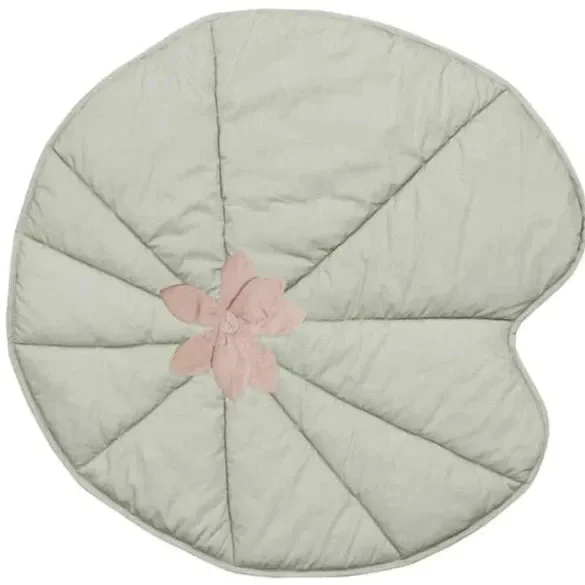 Washable Play Mat Water Lily – Olive