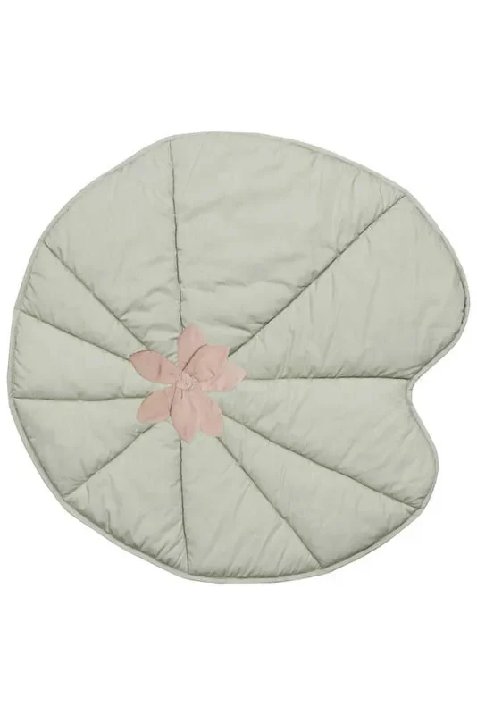 Washable Play Mat Water Lily Olive – Fantasy Garden