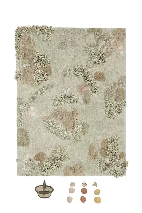 Washable Play Rug – Mushroom Forest