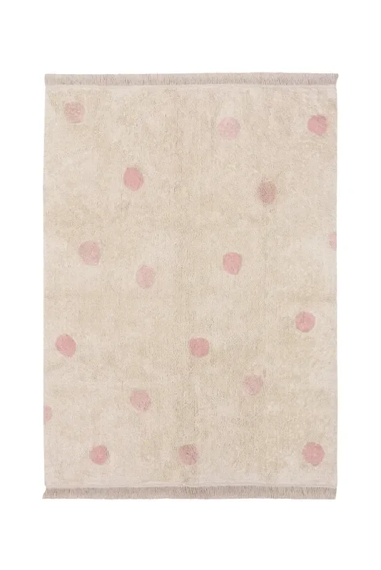 Washable Rug Hippy Dots Natural – Vintage Nude – Re Edition + Polka Dots