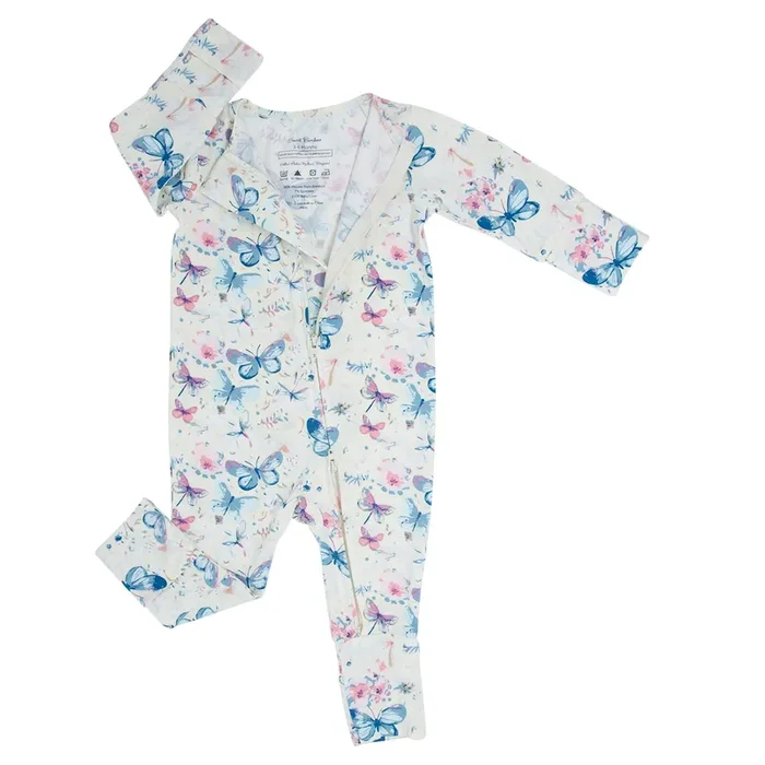 Watercolor Butterfly Convertible Romper