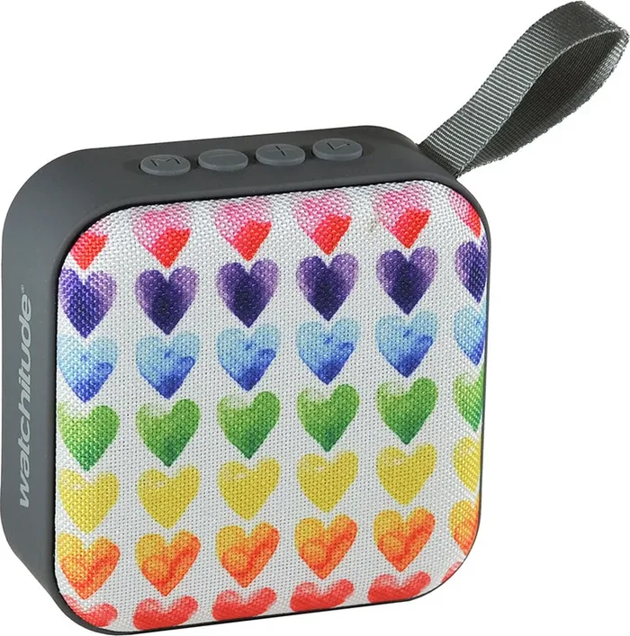Watercolor Hearts – Jamm’d by Watchitude – Bluetooth Speaker