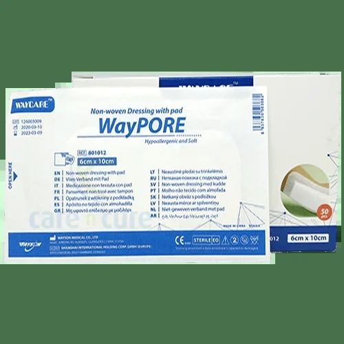Waycare Adh With Absorbent Pad 6 X 10 cm 50 Pieces
