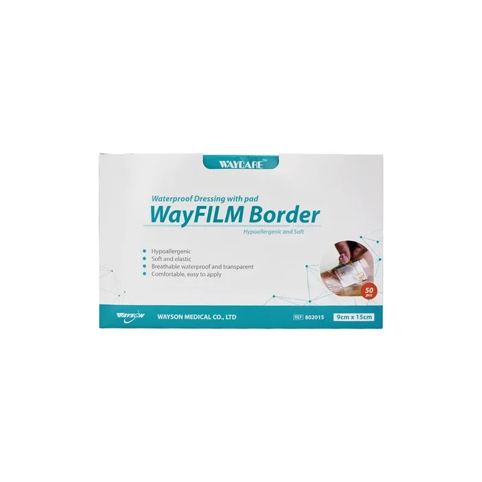 Waycare Wound Dressing Water Proof 9 X 15 50 Pieces