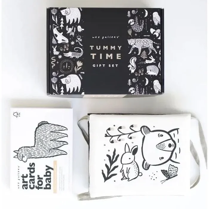 Wee Gallery Baby Tummy Time Gallery Gift Set