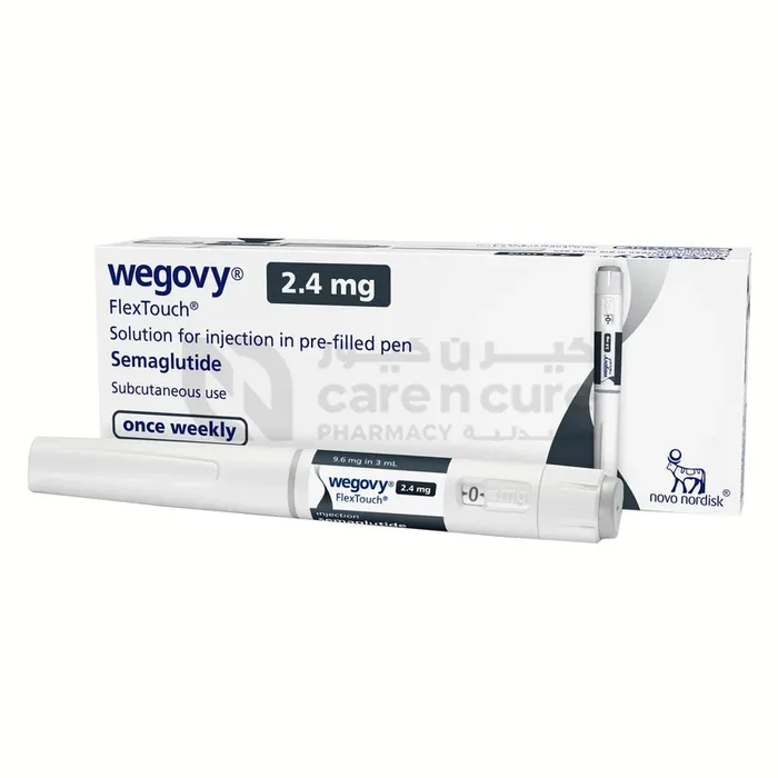 Wegovy 2.4mg Solution For Injection In Pre-Filled Pen 3ml 1 Piece (Original Prescription Is Mandatory Upon Delivery)