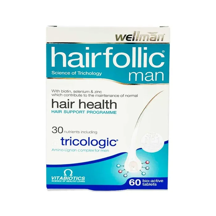 Wellman Hairfollic Man Tablets 60 Pieces