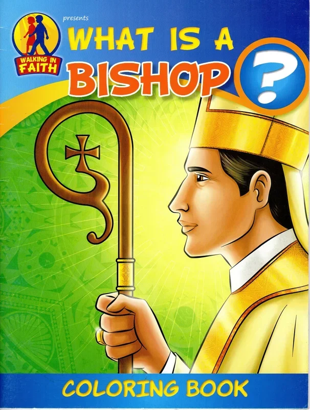 What is a Bishop? – Colouring Book