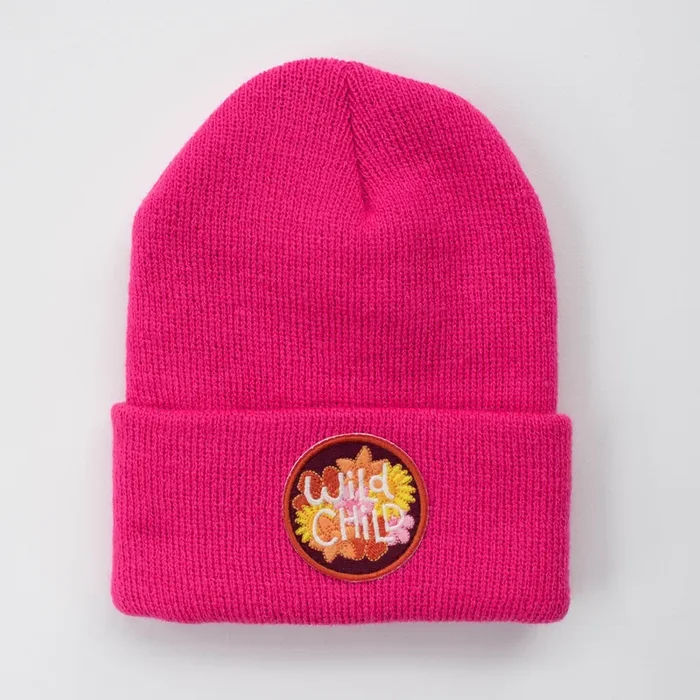 Wild Child – Fuchsia Kids Beanie