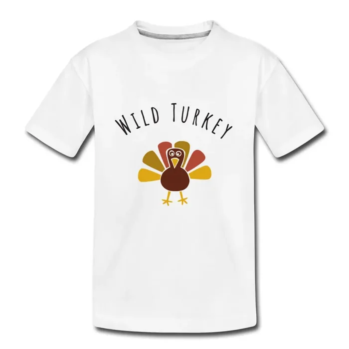 Wild Turkey Organic Toddler T-Shirt