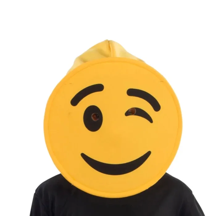 Winking Emoji Mask – Kids