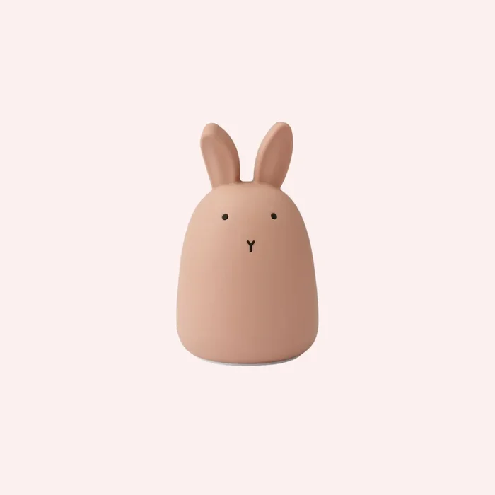 Winston Night Light – Rabbit Dark Rose