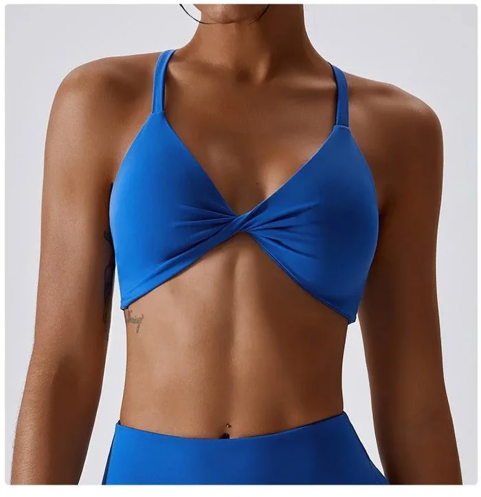 Women’s Front Knot Sports Bra