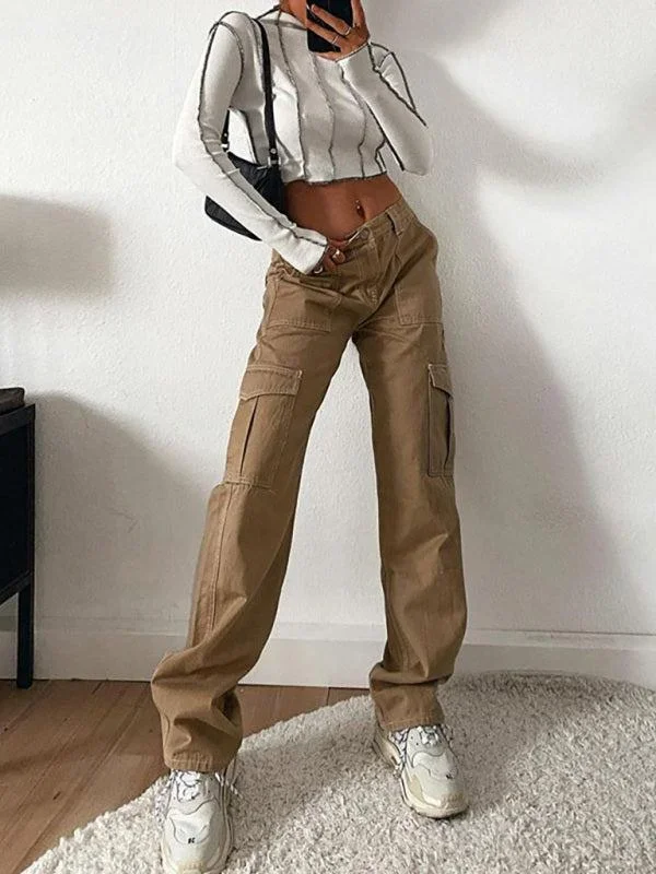 Women’s Straight Leg Cargo Trousers