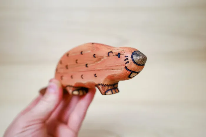 Wooden Beaver Toy