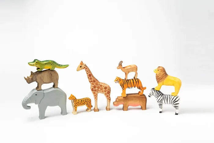 Wooden Safari Animals
