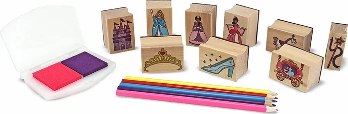Wooden Stamp Set – Princesses