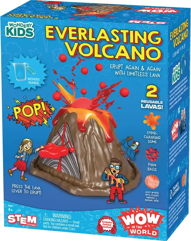 Wow in the World: Everlasting Volcano Age 4+