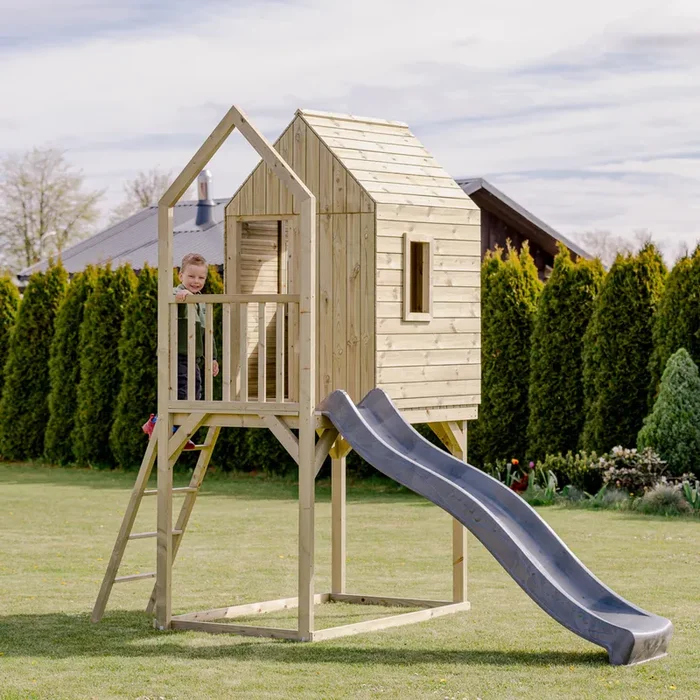 XL Duck House With A Slide