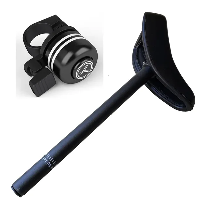 Yedoo Bicycle Bell and XL Seat Post Bundle