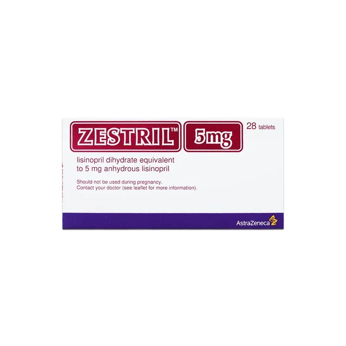 Zestril 5mg Tablets 28 Pieces