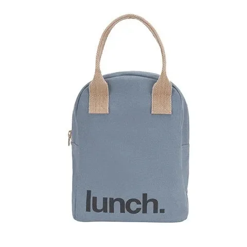 Zipper Lunch Bag – Lunch Blue