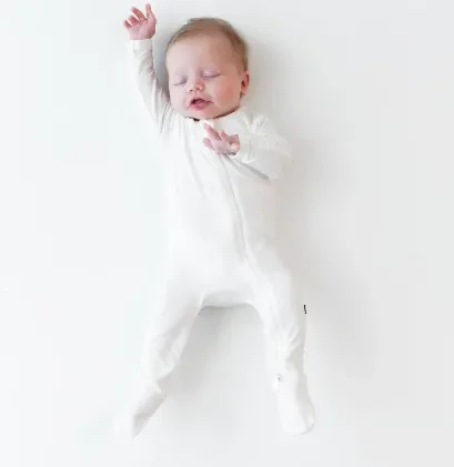 Zippered Footie | Cloud