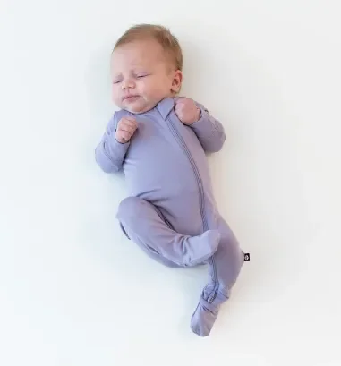 Zippered Footie | Taro