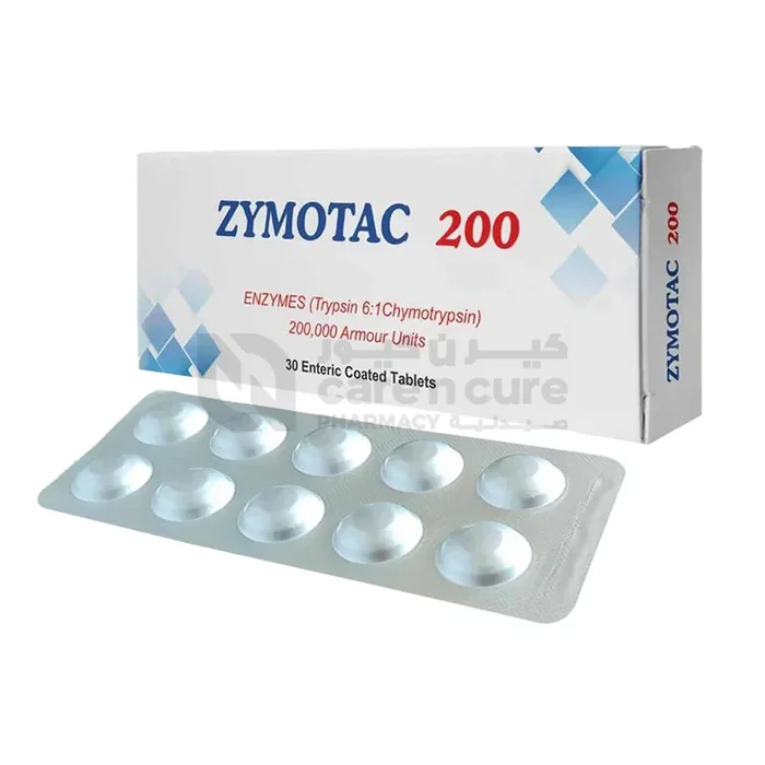 Zymotac 200 mg Tablet 30 Pieces